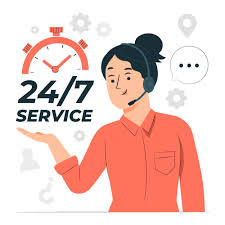 🕰️ 24×7 Customer Support